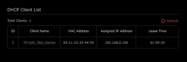 How to Find MAC Address on PC 17 dhcp-client-list