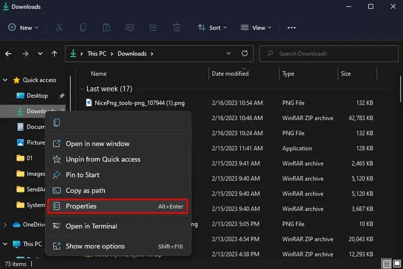 Why is My C Drive Filling Up So Fast? How to Fix It 22 downloads-properties