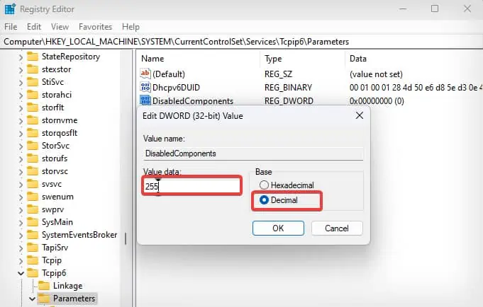 enter-value-for-the-registry-entry