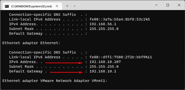 ethernet-adapter-ipv4-address