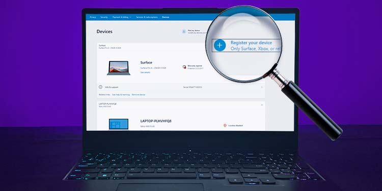 how to add device to microsoft account
