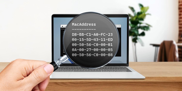 how to find mac address on pc