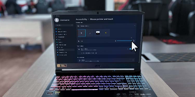 how to make cursor bigger