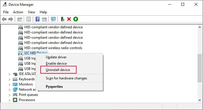 i2c-uninstall-device