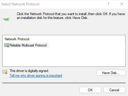 install reliable multicast protocol