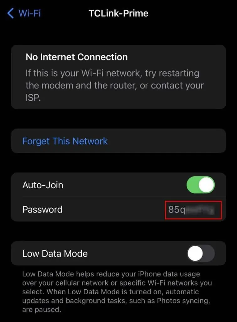 How to Share Wi-Fi Password 20 ios-view-wifi-password-756x1024