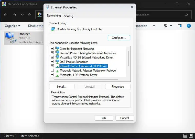 Fix: Windows Cannot Access Network Drive 18 ipv4-settings-
