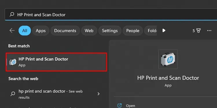 HP Printer Printing Blank Pages? 5 Ways to Fix It 21 launch-hp-print-and-scan-doctor-1