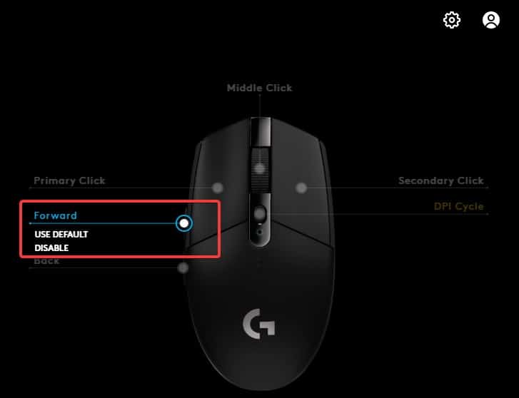 Enable the buttons 