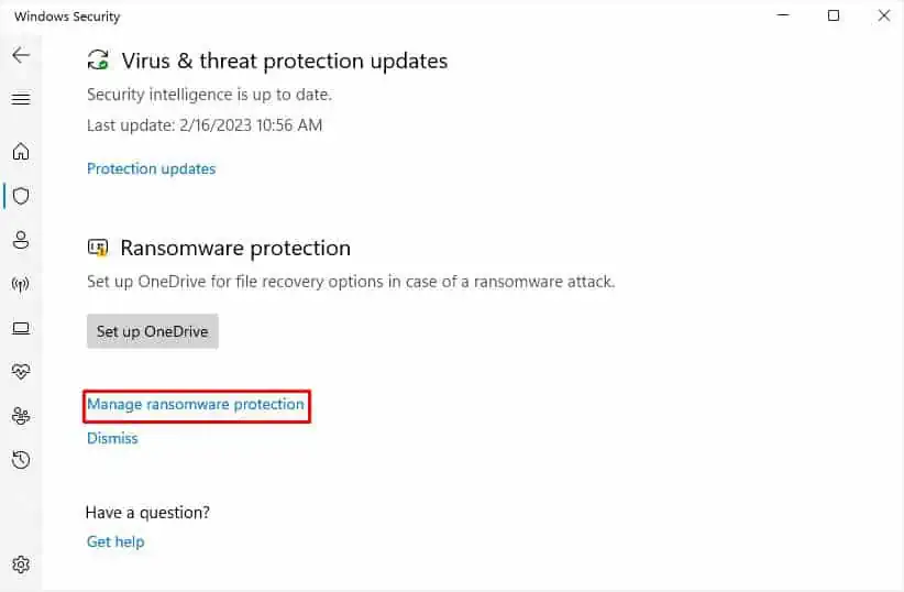 manage-ransomware-protection