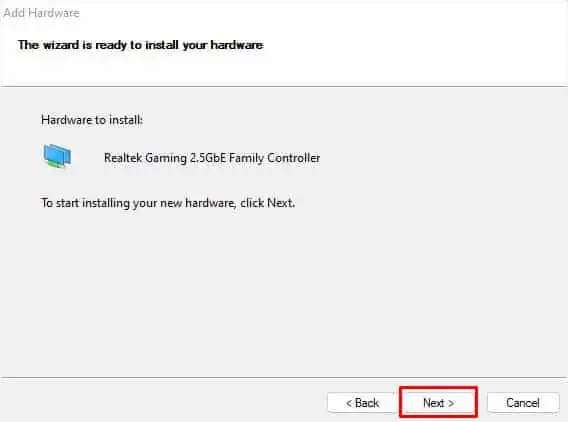 Network Adapter Not Working? 14 Ways to Fix It 32 next-to-start-installation