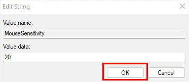 How to Change Mouse Sensitivity (5 Effective Ways) 17 ok-to-save-registry-settings
