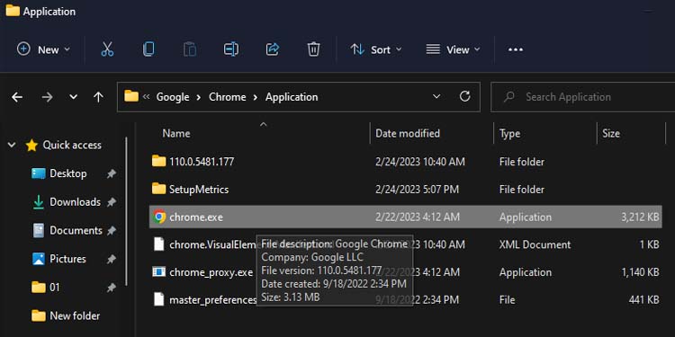 4 Ways to Open EXE File 1 open chrome exe file