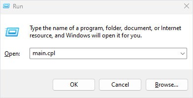 open mouse properties windows scroll not working