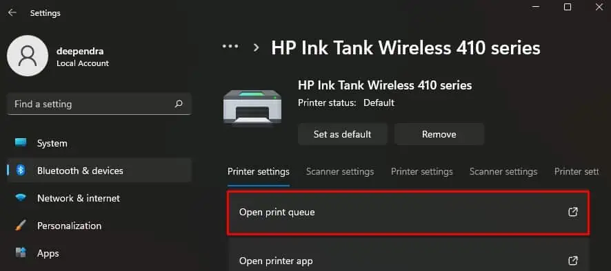 open-print-queue-from-settings