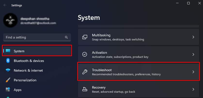 open troubleshooter logitech mouse not working