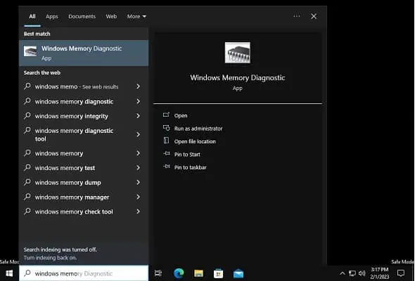 Amber or Orange Light Blinking on Dell Laptop? 16 Ways to Fix It 35 open-windows-memory-diagnostic