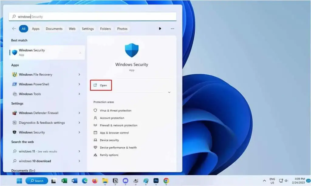 open-windows-security-from-start-menu-1024x613