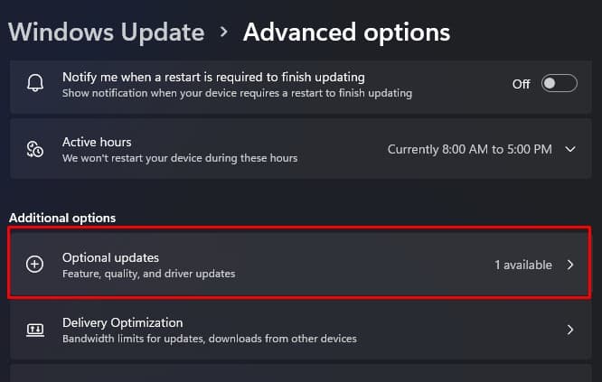optional update windows razer not working