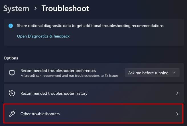 other troubleshooter wifi not working surface