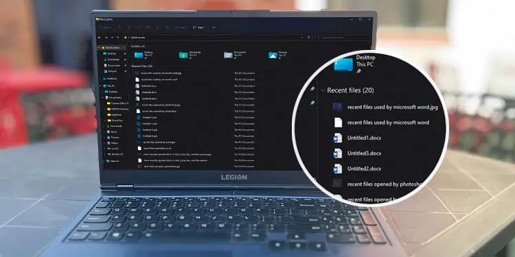 How to Check Recently Opened Files on Windows
