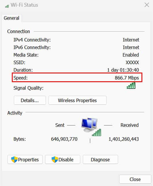 recheck wifi speed