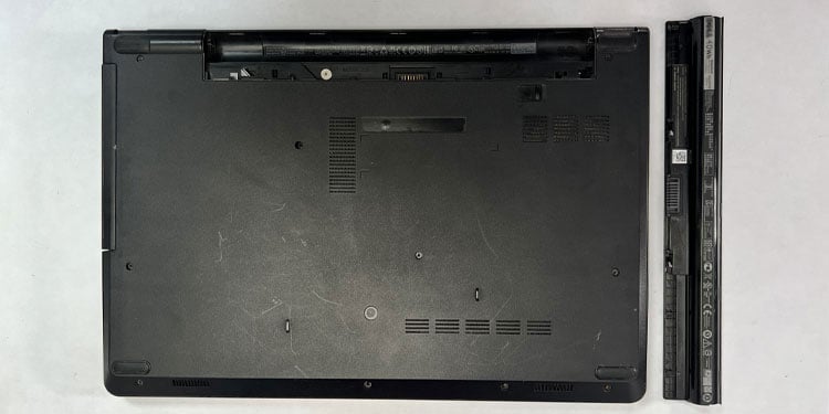 remove battery acer stuck on acer screen