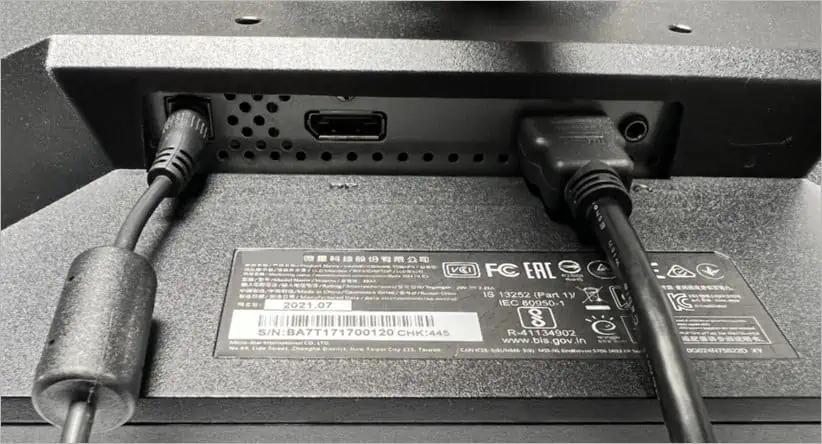 LG Monitor Speakers Not Working? Here're 8 Ways to Fix It 14 remove-cables-1