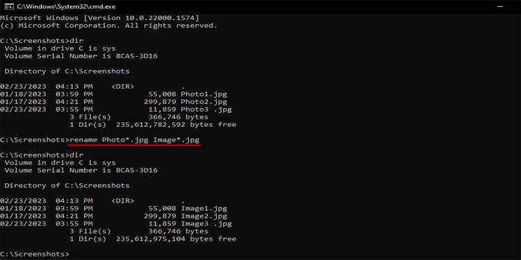 How to Rename File on Command Prompt 7 renaming files in command prompt with asterisk