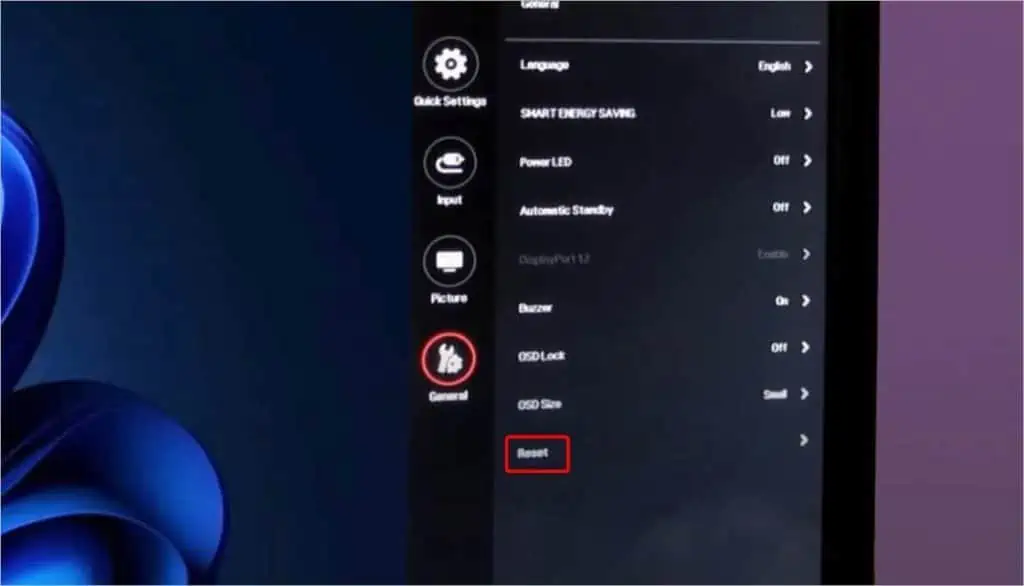 LG Monitor Speakers Not Working? Here're 8 Ways to Fix It 17 reset-monitor-1-1024x586
