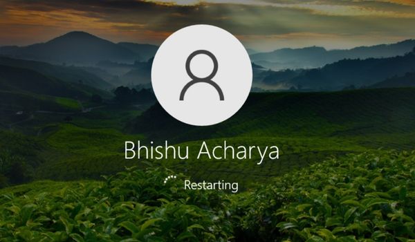 restart computer