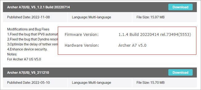 router-hardware-version