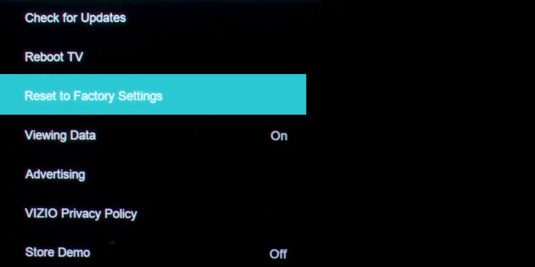 select-Reset-TV-to-Factory-Defaults