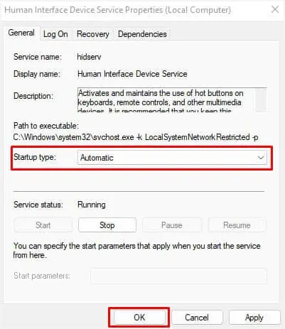 set-human-interface-device-service-startup-type-to-automatic