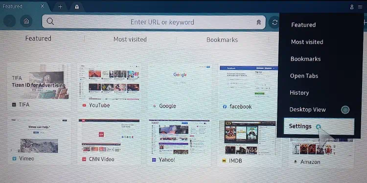 How to Setup and Unlock Parental Control on Samsung TV 16 settings-on-samsung-tv-web-browser