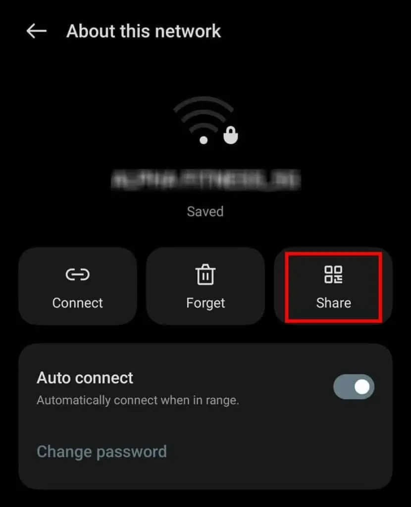 How to Share Wi-Fi Password 17 share-saved-network-830x1024
