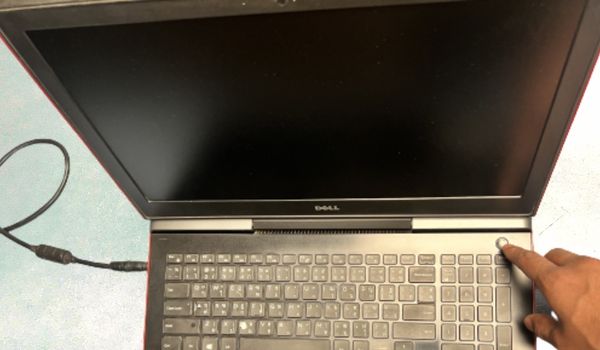 start your laptop