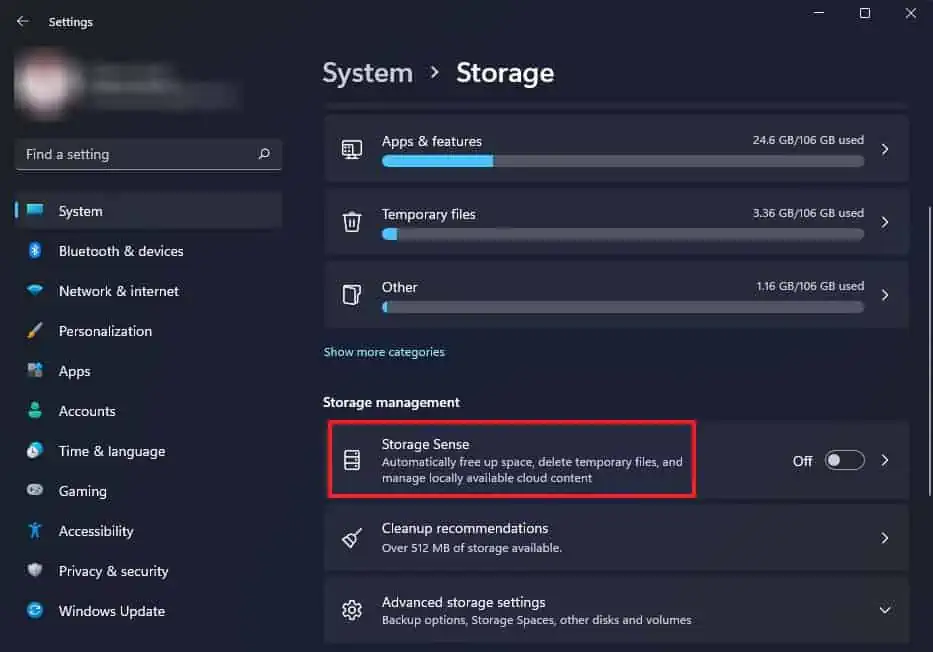 storage-sense