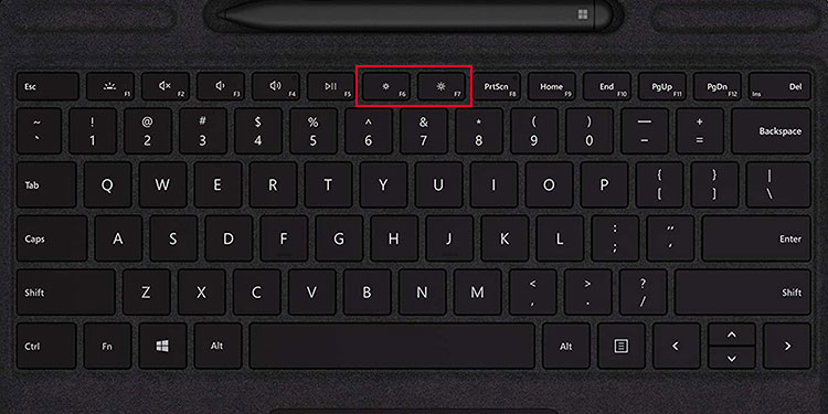5 Ways to Adjust Brightness in Surface Laptop 1 surface-keyboard-brightness-shortcut
