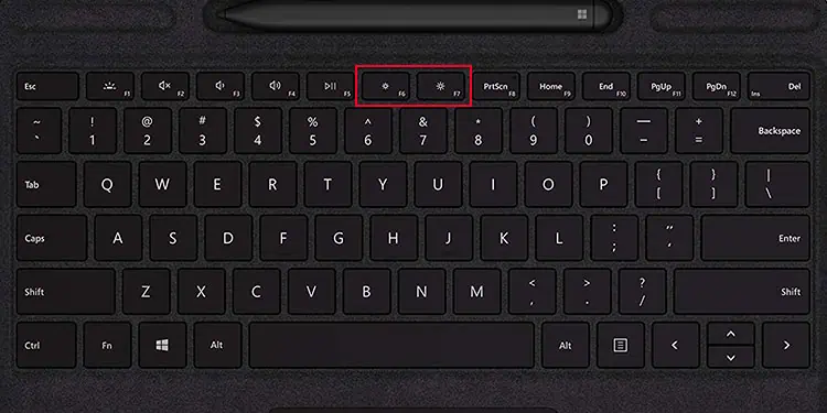 5 Ways to Adjust Brightness in Surface Laptop 1 surface-keyboard-brightness-shortcut