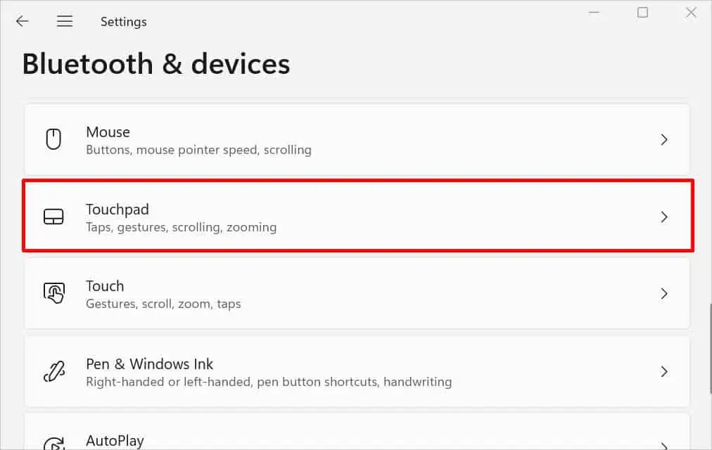 Why is My Mouse Not Working? 20 Ways to Fix It 40 touchpad-in-setting