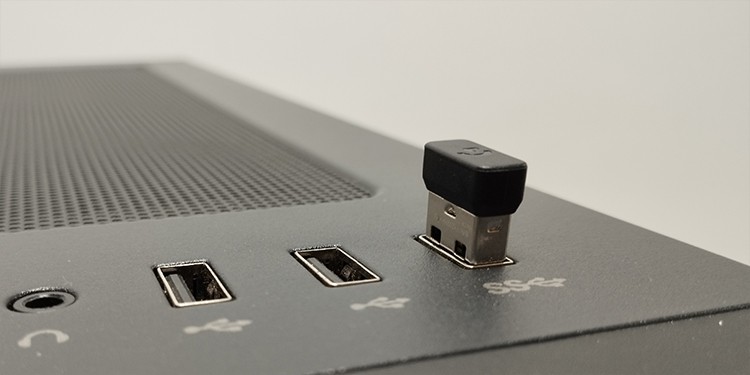 transceiver of Logitech mouse