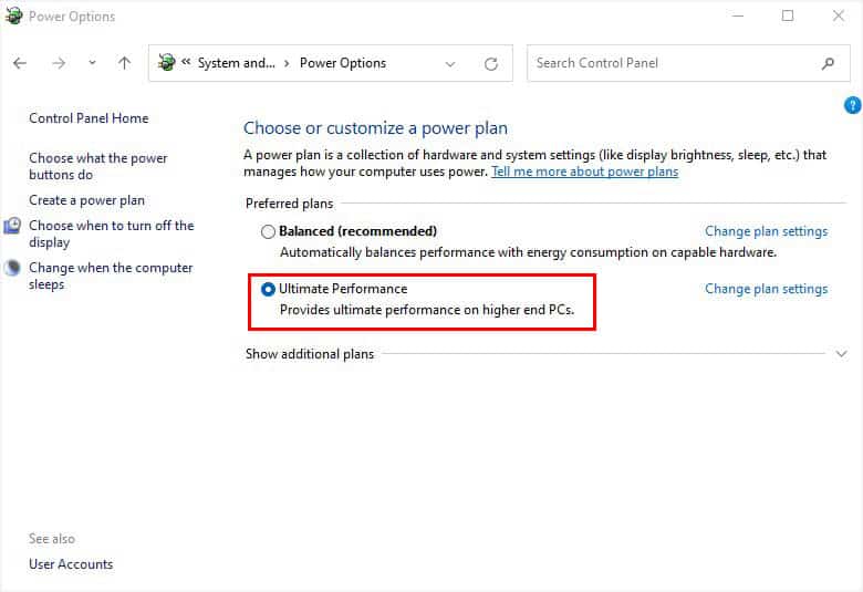 ultimate performance