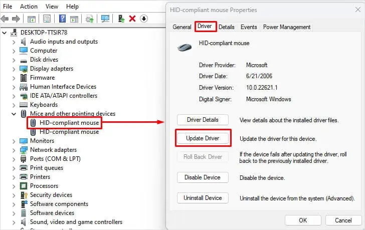 update-mouse-driver-logitech-mouse-not-working