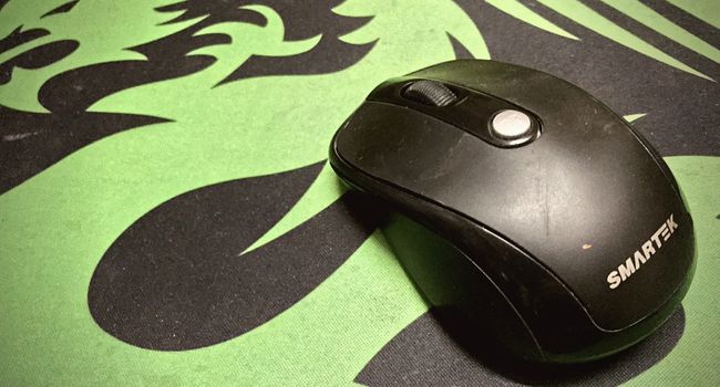 use mouse in a mousepad
