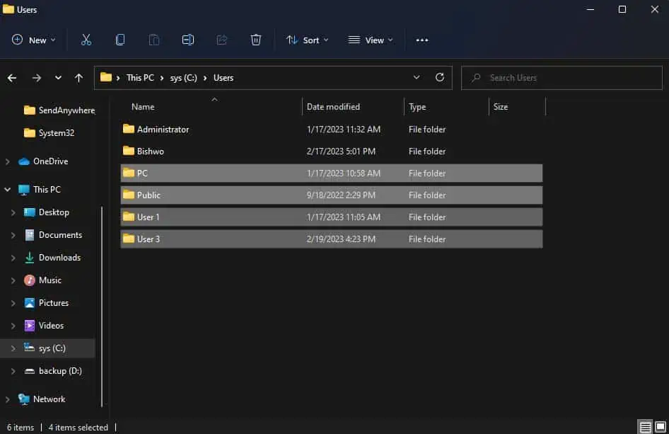 Why is My C Drive Filling Up So Fast? How to Fix It 13 user-accounts-folders