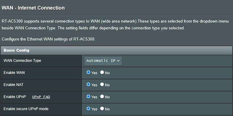 How to Install or Setup ASUS Router 19 wan connection type