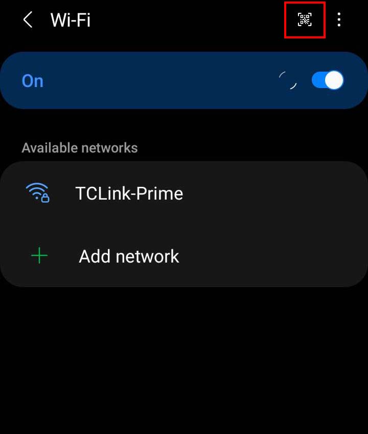 wifi qr scanner