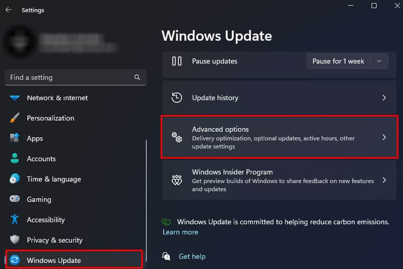 windows update advanced options razer mouse not working