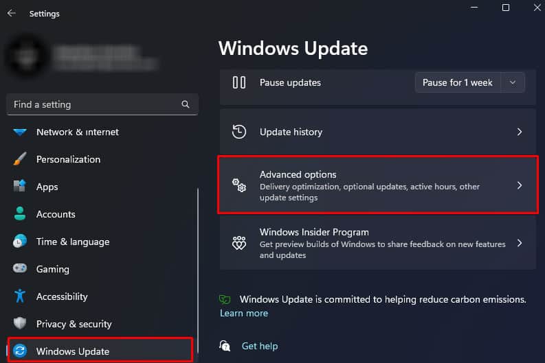 windows update advanced options razer mouse not working